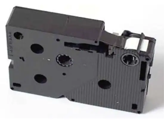 Schriftband-Kassette Brother TC-291 schwarz auf weiß 9mm/7,7m