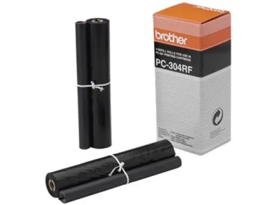 Farbband zum Nachfüllen Brother PC304RF 235 Seiten für PC-301, Pack 4 Stk