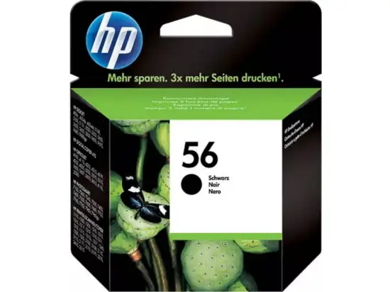 Druckpatrone HP C6656AE 56 schwarz, 19ml, 520 Seiten