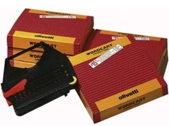 Farbband Olivetti 80670 Wordcart Correctable Gr.313C, 9 mm x 430 m, schwarz