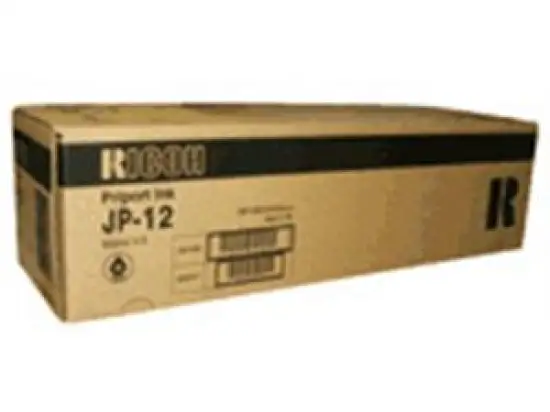 Tinte Ricoh 817104 JP-12 schwarz 600ml, Pack 5 Stk