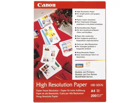 Papier Canon 1033A001 HR-101 A4, 100g, Pack 200 Blatt