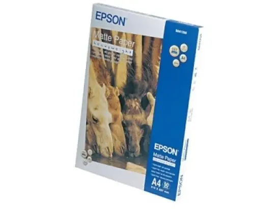 Papier Epson C13S041256 A4, 167g, Matte-Heavyweight, Pack 50 Blatt