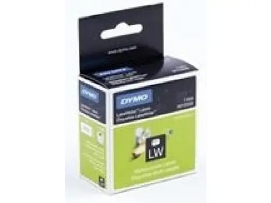 Mehrzwecketiketten Dymo S0722530 11353 LabelWriter 25 x 13 mm, Rolle, selbstklebend, wiederablösbar, weiß, Rolle 1000 Stk