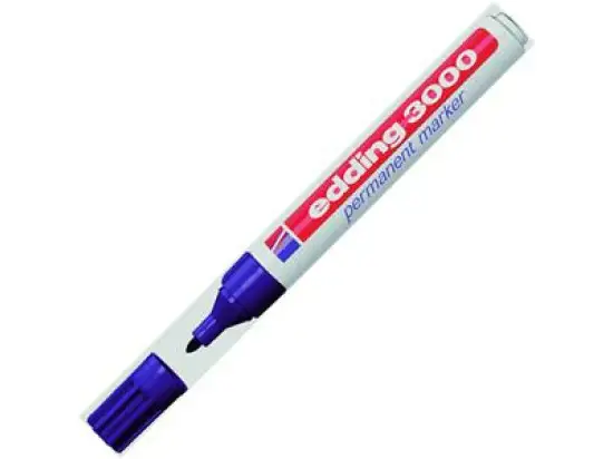 Permanentmarker Edding 3000 4-3000008 1,5-3mm, Rundspitze, violett