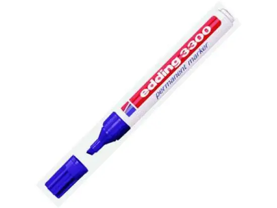 Permanentmarker Edding 3300 4-3300008 1-5mm, Keilspitze, violett, Pack 10 Stk