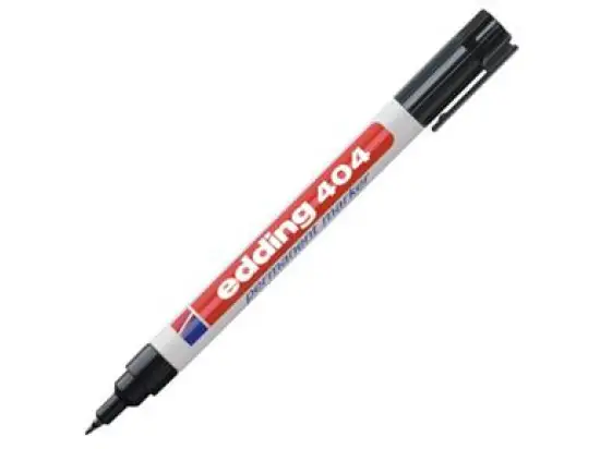 Permanentmarker Edding 404 4-404001 0,75mm, Rundspitze, schwarz