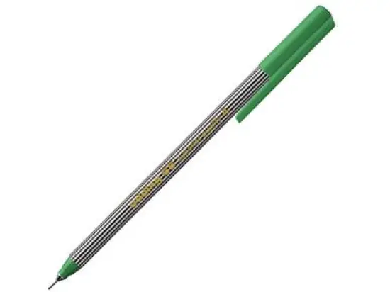 Fineliner Edding 55 4-55004 Schreibfarbe: grün