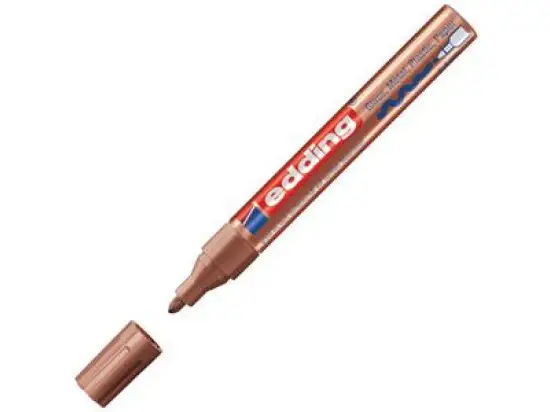 Glanzlack-Marker Edding 750 4-750-9-055 2-4mm, Rundspitze, kupfer