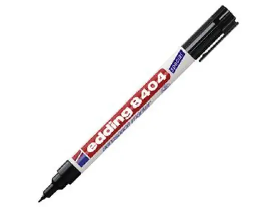 Aerospacemarker Edding 8404 4-8404001 0,75mm, Rundspitze, wasserfest, schwarz