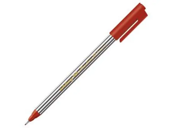 Fineliner Edding 89 office liner EF 4-89002 Schreibfarbe: rot
