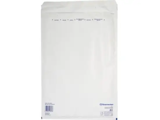 Luftpolstertasche Soennecken 327221901 2335 Größe: K/7, 340x470mm, Kraftpapier, weiß, Pack 50 Stk