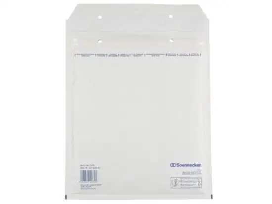 Luftpolstertasche Soennecken 327216901 2374 Größe: E/2, 210x265mm, Kraftpapier, weiß, Pack 100 Stk