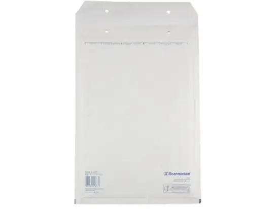 Luftpolstertasche Soennecken 327217101 2375 Größe: F/3, 210x335mm, Kraftpapier, weiß, Pack 100 Stk