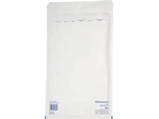 Luftpolstertasche Soennecken 327222001 2337 Größe: J/6, 290x445mm, Kraftpapier, weiß, Pack 50 Stk