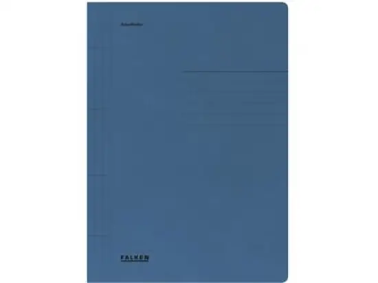 Schnellhefter 125077953 blau A4 Karton/Pappe