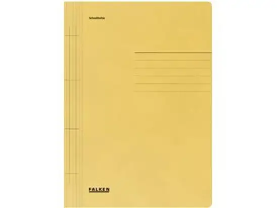 Schnellhefter 125077910 gelb A4 Karton/Pappe