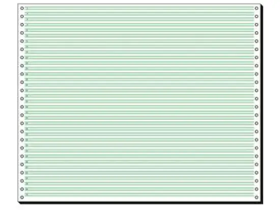 Computerpapier Sigel 12371 12" x 375 mm (A3 quer), endlos, LL, oLP, 60g, Pack 2000 Blatt