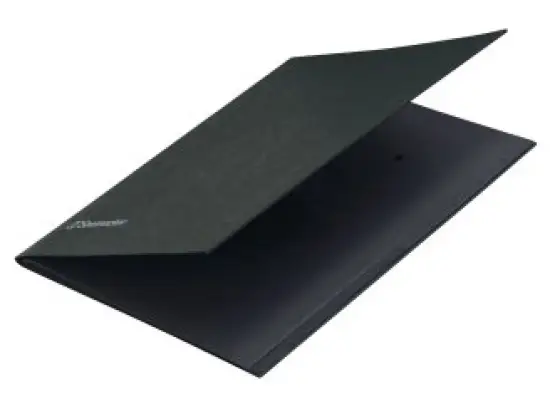 Unterschriftenmappe Soennecken 127541390 1495 A4, 10 Fächer, Leineneinband, schwarz