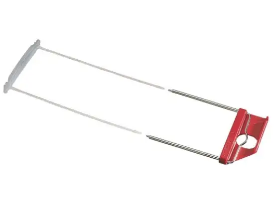 Abheftbügel Leitz 6077-00-03 60770003 Füllhöhe: 70 mm, ohne Deckschiene, Pack 50 Stk