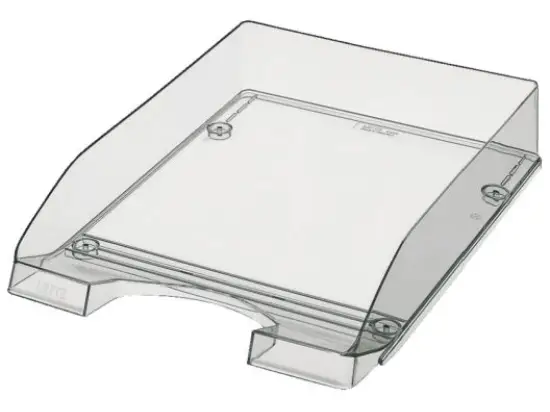 Briefablage Leitz 5226-00-02 52260002 Transparent Plus glasklar A4