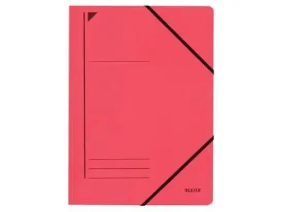 Eckspanner Leitz 3980-00-25 39800025 A4, Colorspankarton 450g, rot