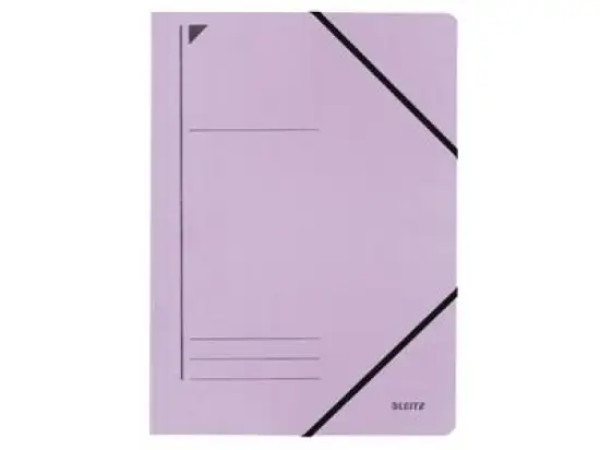 Eckspanner Leitz 3980-00-65 39800065 A4, Colorspankarton 450g, violett