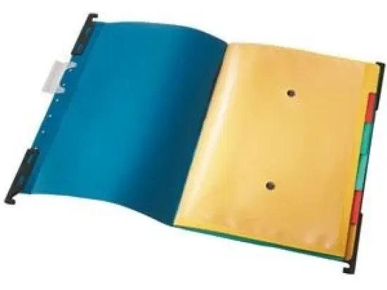 Hängemappe Leitz 1890-00-35 18900035 Mobil blau, Karton 320g, Sichtreiter