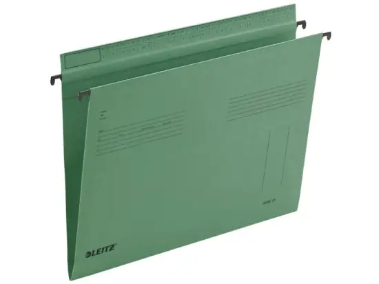 Hängemappe Leitz 1815-00-55 18150055 Serie 18 grün, Karton 320g, Reiterfalz, Pack 25 Stk