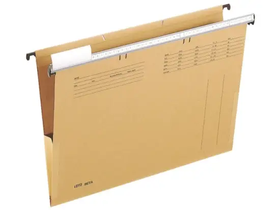 Hängetasche Leitz 2516-00-00 25160000 Beta braun, Karton 250g Sichtreiter, Frösche