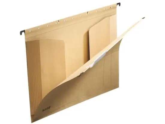 Hängetasche Leitz 1917-00-00 19170000 Alpha chamois, Karton 250g Sichtreiter, 2 Jurisklappen, Pack 25 Stk