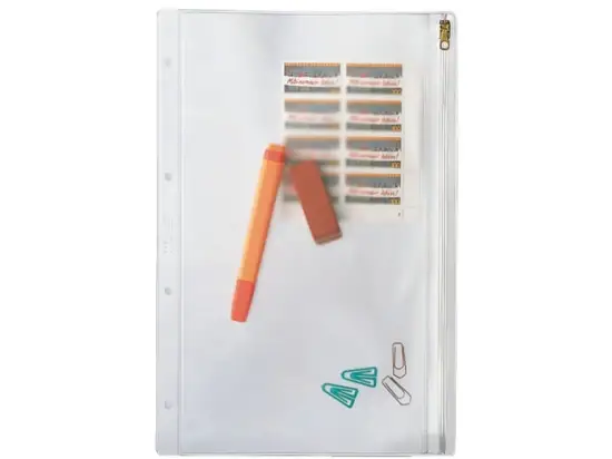 Kleinkrambeutel Leitz 4040-00-00 40400000 groß A4 Kunststoff (PVC) farblos 210x310mm