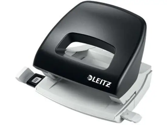 Locher Leitz 5038-00-95 50380095 Nexxt schwarz mit Anschlagschiene