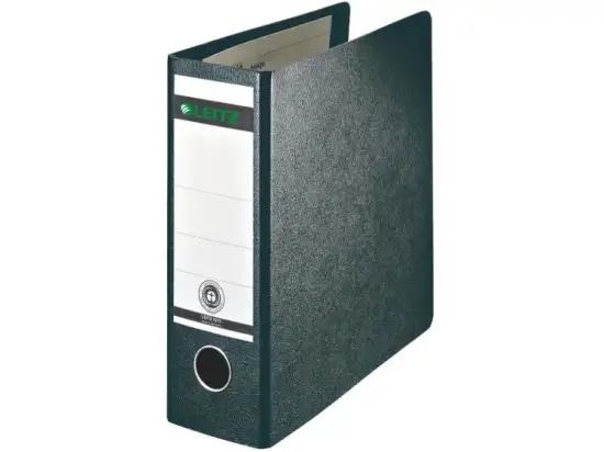 Ordner Leitz 1075-00-00 10750000 A5, 77mm, Hartpappe/Wolkenmarmor, schwarz