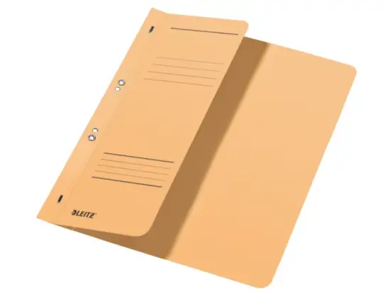 Ösenhefter Leitz 3740-00-11 37400011 A4, 1/2-VD, Manilakarton 250g, kaufmännische Heftung, chamois