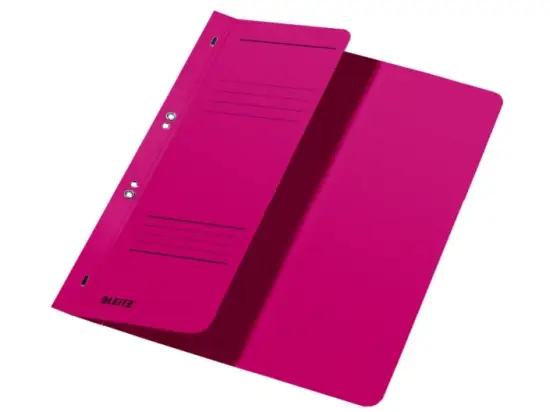 Ösenhefter Leitz 3740-00-25 37400025 A4, 1/2-VD, Manilakarton 250g, kaufmännische Heftung, rot