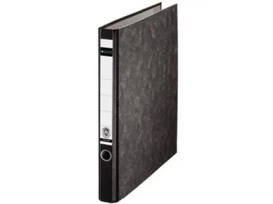 Ringordner Leitz 1040-00-00 10400000 A4, 2 Ringe (35mm), schwarz