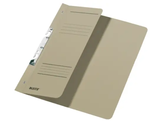 Schlitzhefter Leitz 3744-00-85 37440085 1/2-VD, kaufmännische Heftung, grau