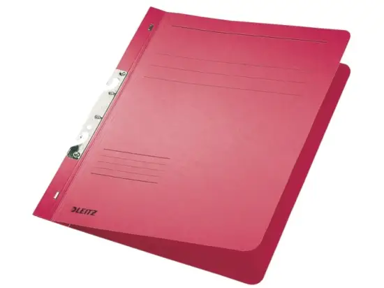 Schlitzhefter Leitz 3746-00-25 37460025 1/1-VD, kaufmännische Heftung, rot