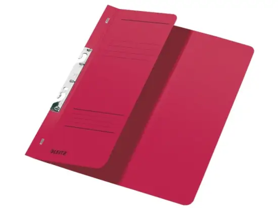 Schlitzhefter Leitz 3744-00-25 37440025 1/2-VD, kaufmännische Heftung, rot