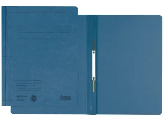 Schnellhefter Leitz 3005-00-35 30050035 Rapid blau A5 Karton/Pappe