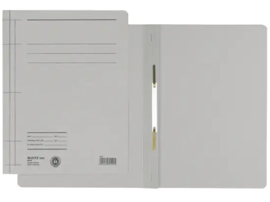 Schnellhefter Leitz 3000-00-85 30000085 Rapid grau A4 Karton/Pappe, Pack 25 Stk