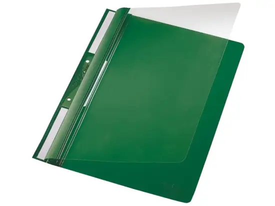 Schnellhefter Leitz 4190-00-55 41900055 Universal A4, Kunststoff (PVC), in Ordner einhängbar, grün