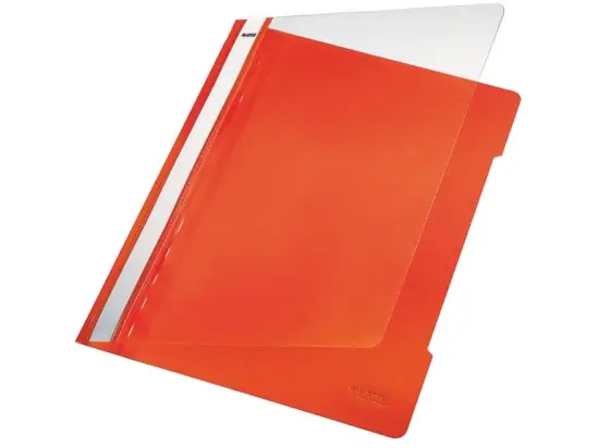 Schnellhefter Leitz 4191-00-45 41910045 Standard orange A4 Kunststoff (PVC)