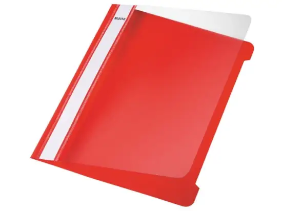 Schnellhefter Leitz 4197-00-25 41970025 Standard rot A5 Kunststoff (PVC)