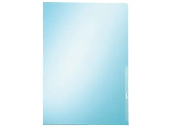 Sichthüllen Leitz 4100-00-35 41000035 A4 blau 150my Kunststoff (PVC) Kantenverschweißt, Pack 100 Stk
