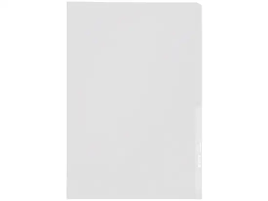 Sichthüllen Leitz 4000-00-03 40000003 A4, Kunststoff (PP), transparent, farblos, Pack 100 Stk