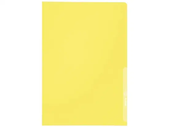 Sichthüllen Leitz 4000-00-15 40000015 A4, Kunststoff (PP), transparent, gelb, Pack 100 Stk