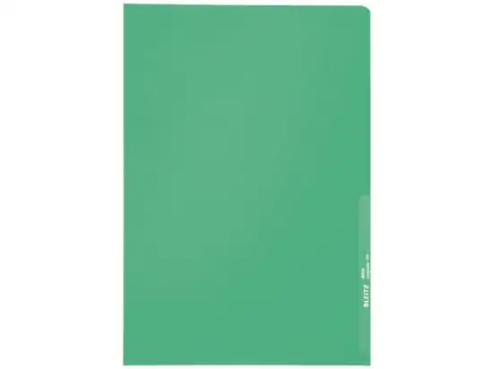 Sichthüllen Leitz 4000-00-55 40000055 A4, Kunststoff (PP), transparent, grün, Pack 100 Stk
