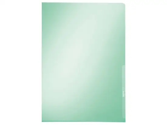 Sichthüllen Leitz 4100-00-55 41000055 A4 grün 150my Kunststoff (PVC) Kantenverschweißt, Pack 100 Stk